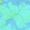 Marcory topographic map, elevation, terrain