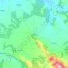 Tamames topographic map, elevation, terrain