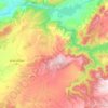 Agoudi N'Lkhair topographic map, elevation, terrain