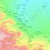 凉州区 topographic map, elevation, terrain