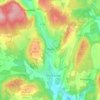 Onans topographic map, elevation, terrain