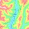 Jin'an Hui topographic map, elevation, terrain