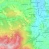 Riggisberg topographic map, elevation, terrain