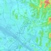 Deogyang-gu topographic map, elevation, terrain