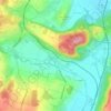 Eclépens topographic map, elevation, terrain