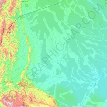 Provincia de Datem del Marañón topographic map, elevation, terrain