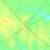 Bardwell topographic map, elevation, terrain