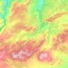 Nerpio topographic map, elevation, terrain