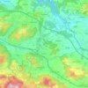 Aadorf topographic map, elevation, terrain