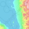 Al Hudaydah Governorate topographic map, elevation, terrain