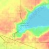 Fontana-on-Geneva Lake topographic map, elevation, terrain