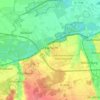 Leipheim topographic map, elevation, terrain