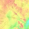 Dodoma Region topographic map, elevation, terrain