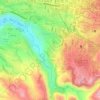 Las Gaviotas topographic map, elevation, terrain