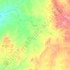 Blackall topographic map, elevation, terrain