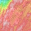 Highland Lakes topographic map, elevation, terrain