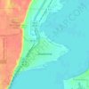 Gladstone topographic map, elevation, terrain