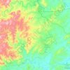 Ntambanana Local Municipality topographic map, elevation, terrain