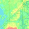 Chief Lake topographic map, elevation, terrain