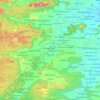 Bangarupalem topographic map, elevation, terrain