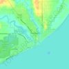 Two Rivers topographic map, elevation, terrain