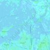 Oudwoude topographic map, elevation, terrain