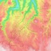 Saint-Poncy topographic map, elevation, terrain