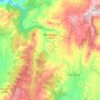 Monterosso Almo topographic map, elevation, terrain