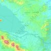 Rio San Juan topographic map, elevation, terrain