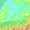 Karda topographic map, elevation, terrain