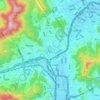 Busanjin-gu topographic map, elevation, terrain