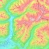 Vedrette di Ries topographic map, elevation, terrain