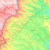 Kwa Sani Local Municipality topographic map, elevation, terrain