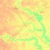 Badlapur topographic map, elevation, terrain