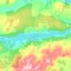 Loch Tummel topographic map, elevation, terrain