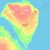 Isla Stefansson topographic map, elevation, terrain