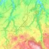 Pleyber-Christ topographic map, elevation, terrain