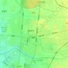 Lucheng topographic map, elevation, terrain