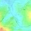 Railway topographic map, elevation, terrain