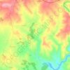 Renau topographic map, elevation, terrain