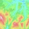 Cray topographic map, elevation, terrain