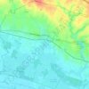Nalliers topographic map, elevation, terrain