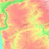 Hancock County topographic map, elevation, terrain