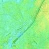 La Corza topographic map, elevation, terrain