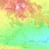 Tíjola topographic map, elevation, terrain