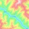 Baixi topographic map, elevation, terrain