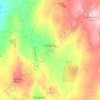 Castainço topographic map, elevation, terrain