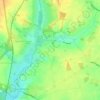 Sternfield topographic map, elevation, terrain