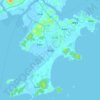Dongshan Island topographic map, elevation, terrain