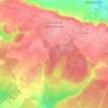 Le Coudray-Saint-Germer topographic map, elevation, terrain